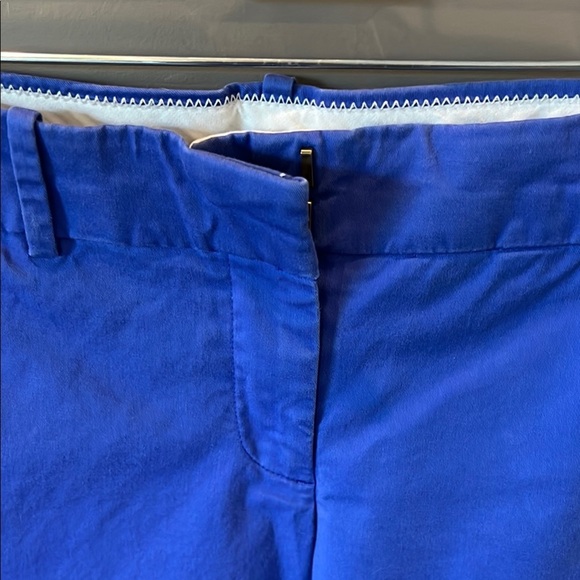 J Crew Blue Cafe Capri pants size 4 - Picture 3 of 11